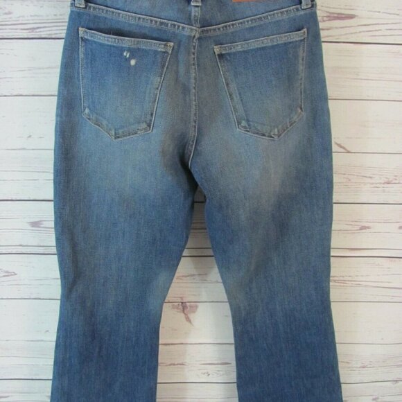 Women's Lucky Brand Jeans Bridgette Cropped Size 6 (26 x 25) High Rise NWOT - Picture 4 of 10